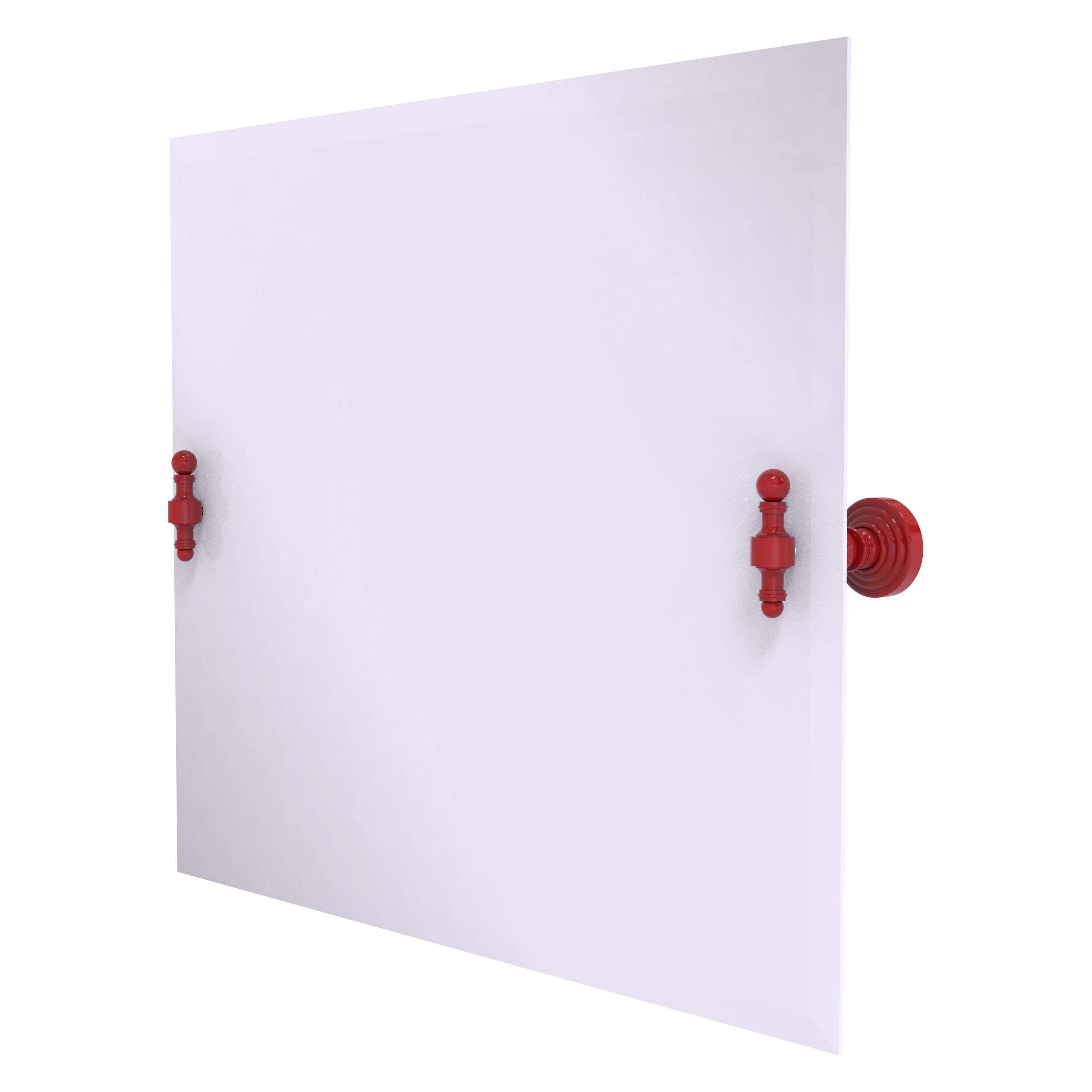 Allied Brass Frameless Landscape Rectangular Tilt Mirror with Beveled Edge