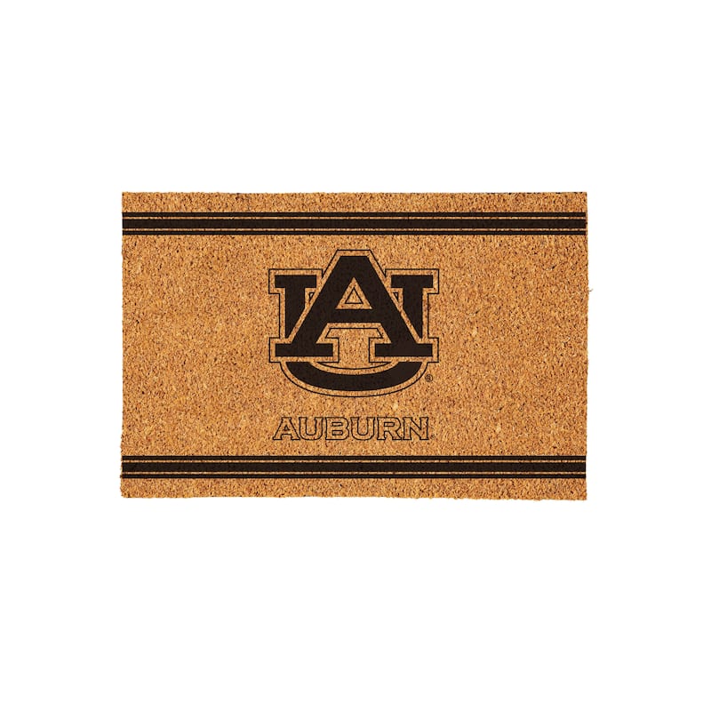 Auburn University Monochrome Indoor/Outdoor Coir Door Mat