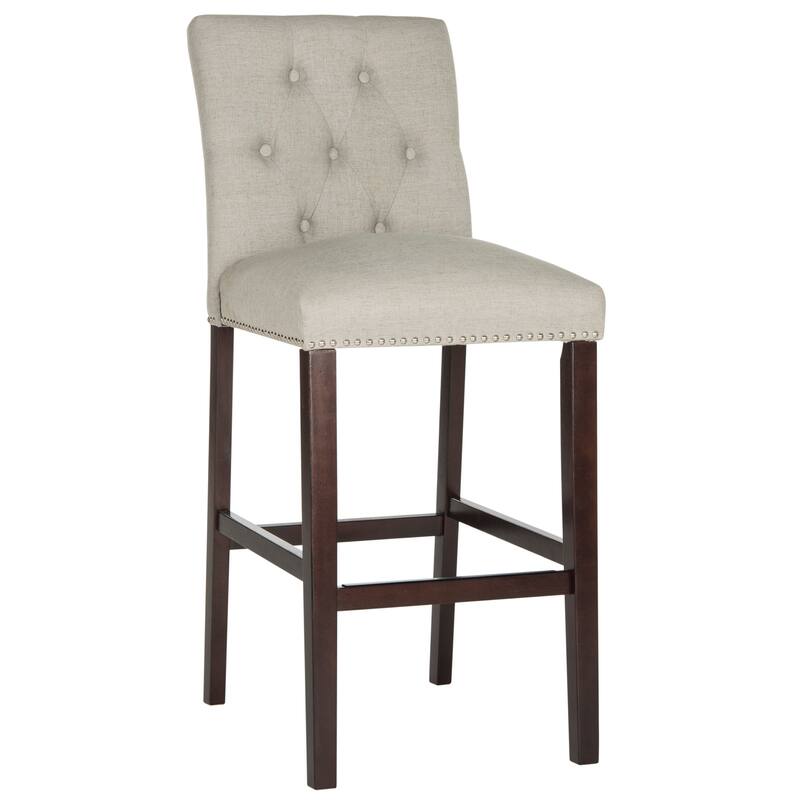 SAFAVIEH Jelka 31.5 Inch Bar Stool (Set of 2) - 19" x 20" x 44" - 19Wx23Dx44H