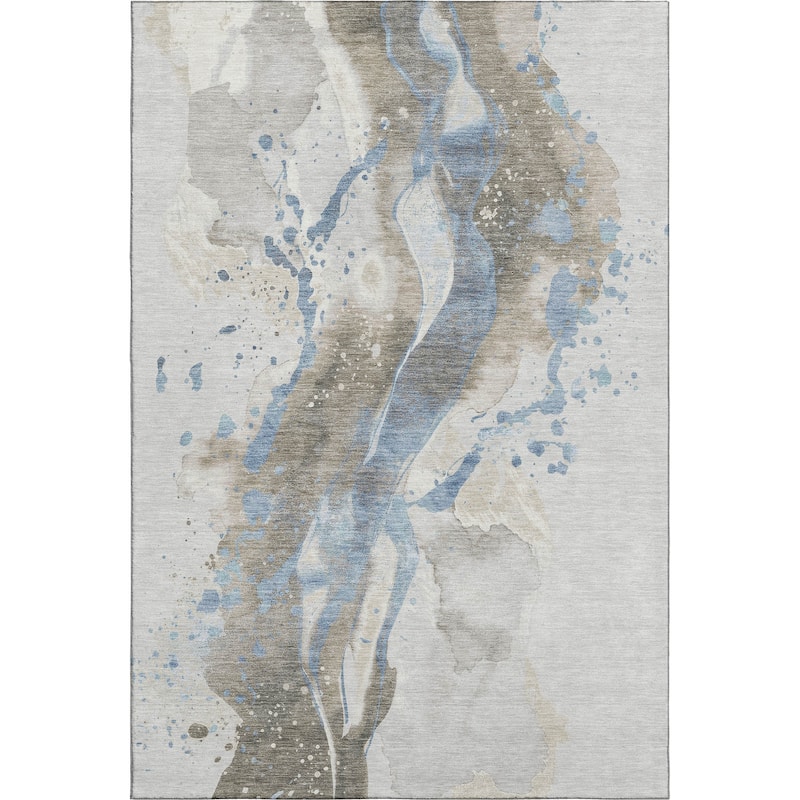 Premium Washable Super Soft Abstract Glam Mayfield Rug