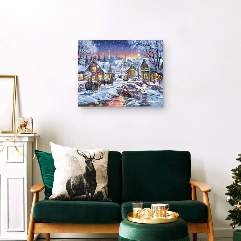 Tinsel Town by The Macneil Studio Canvas Art Print