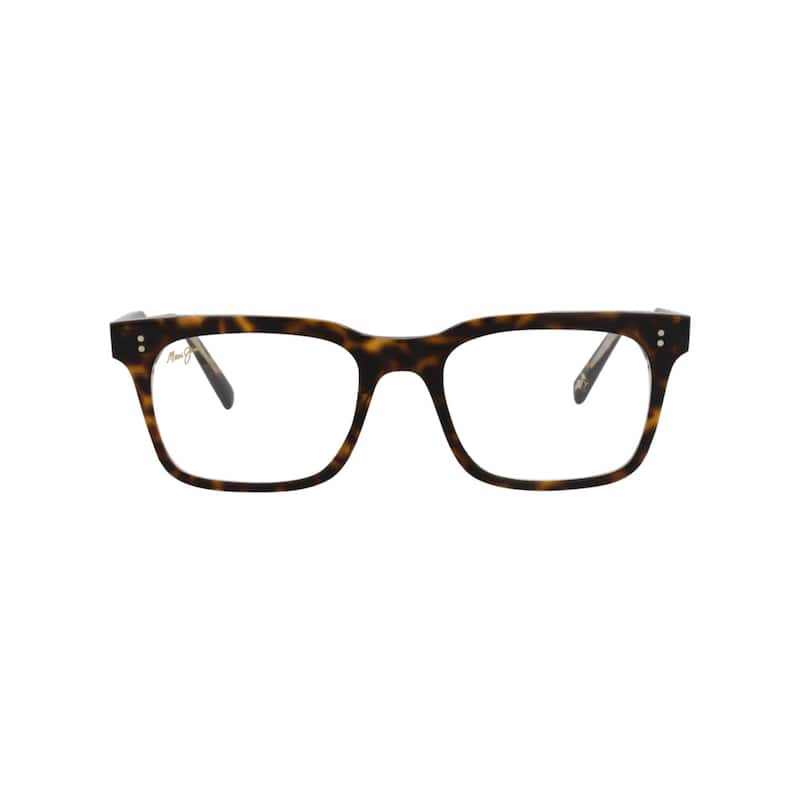Maui Jim Square-Frame Acetate Optical Frames - Tortoise Tortoise Transparent - Brown