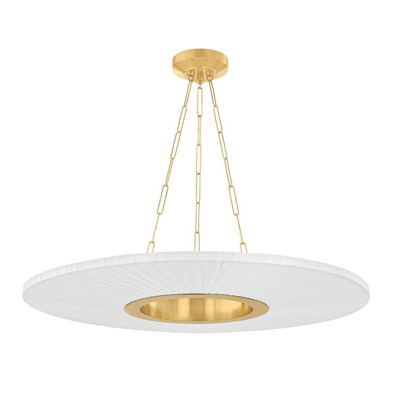 Hudson Valley Lighting 2540 Prattsburgh 40" Wide Ring Chandelier - Aged Brass