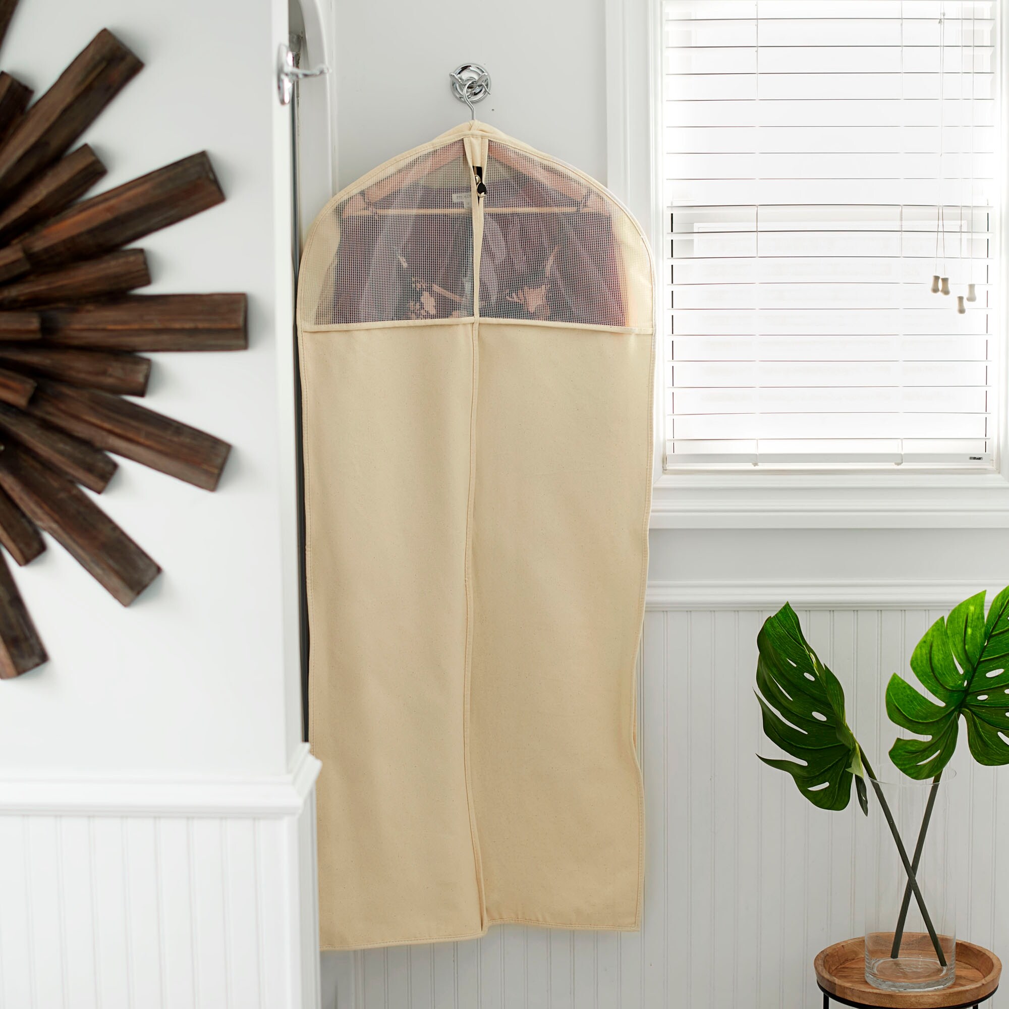 Household Essentials Cedarline Hanging Garment Bag with Zipper 3.0 L x 25.0 W x 54.0 H