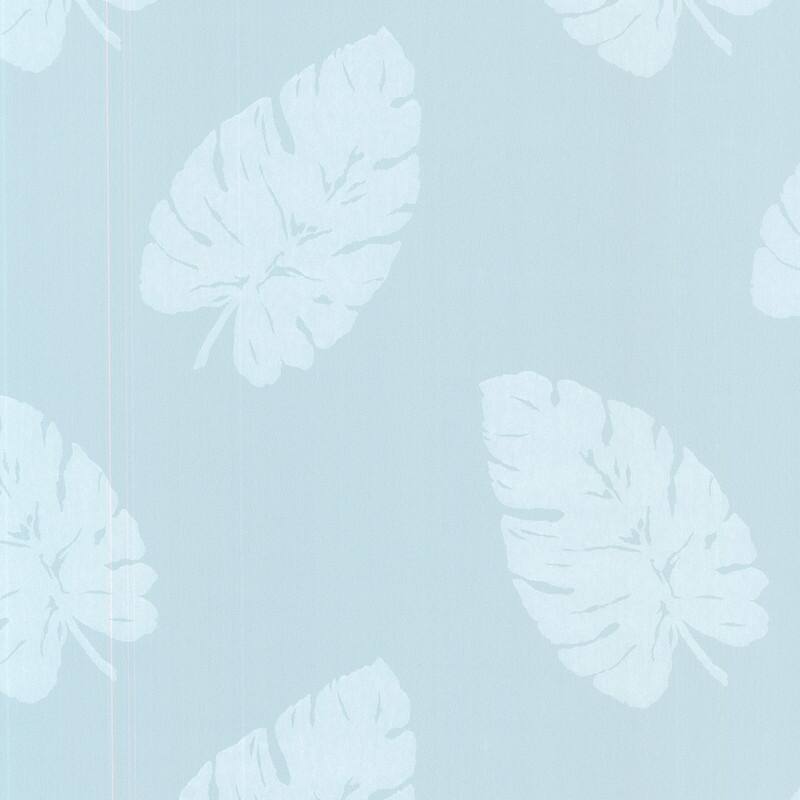 Brewster Charlie Ocean Banana Leaf Wallpaper - 20.5in x 396in x 0.025in