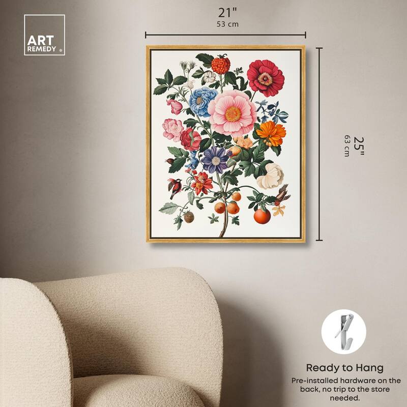 Goldenrod Grace Canvas by Art Remedy