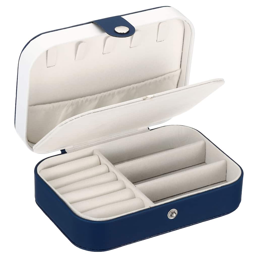 Travel Jewelry Case Small Jewelry Organizer Jewelry Box Double Layer