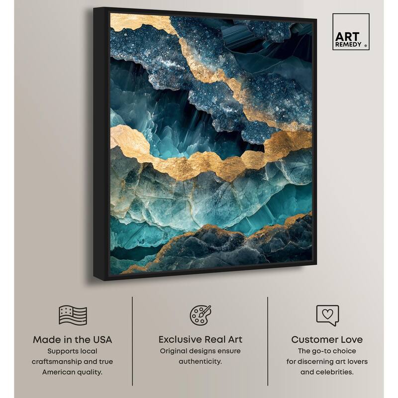 Power Edge II Canvas by Art Remedy