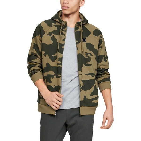 Under Armour Mens Sweaters Green Size Small S Hooded Camouflage Print. Opens flyout.