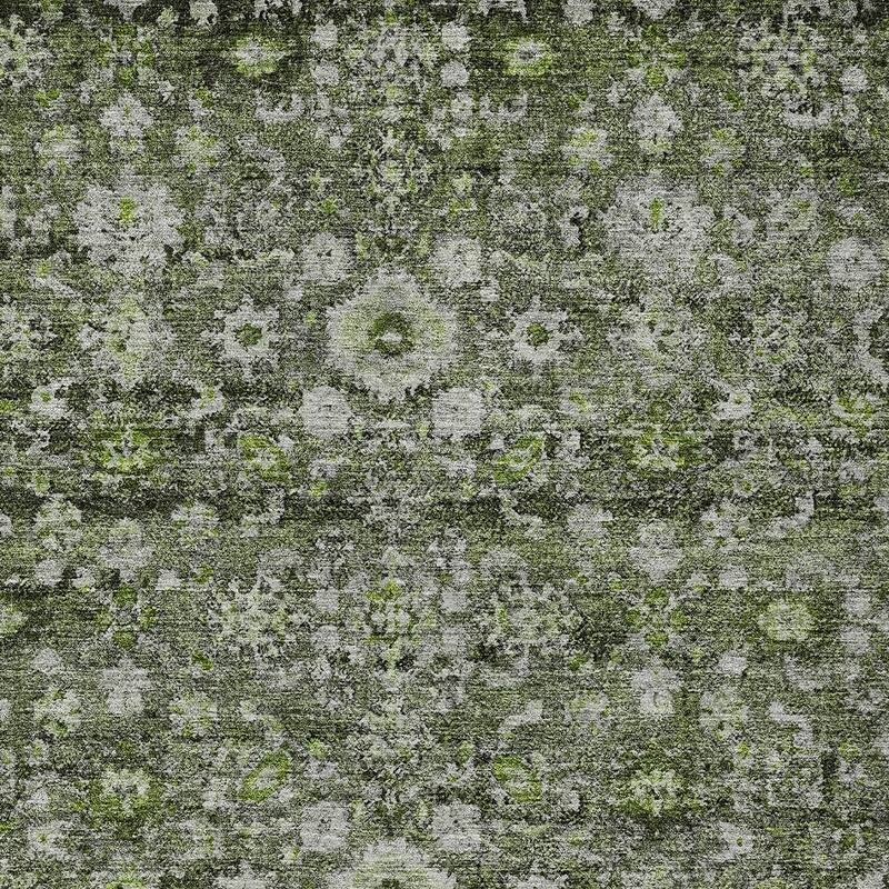HomeRoots Oriental Traditional Rectangle Outdoor Rug