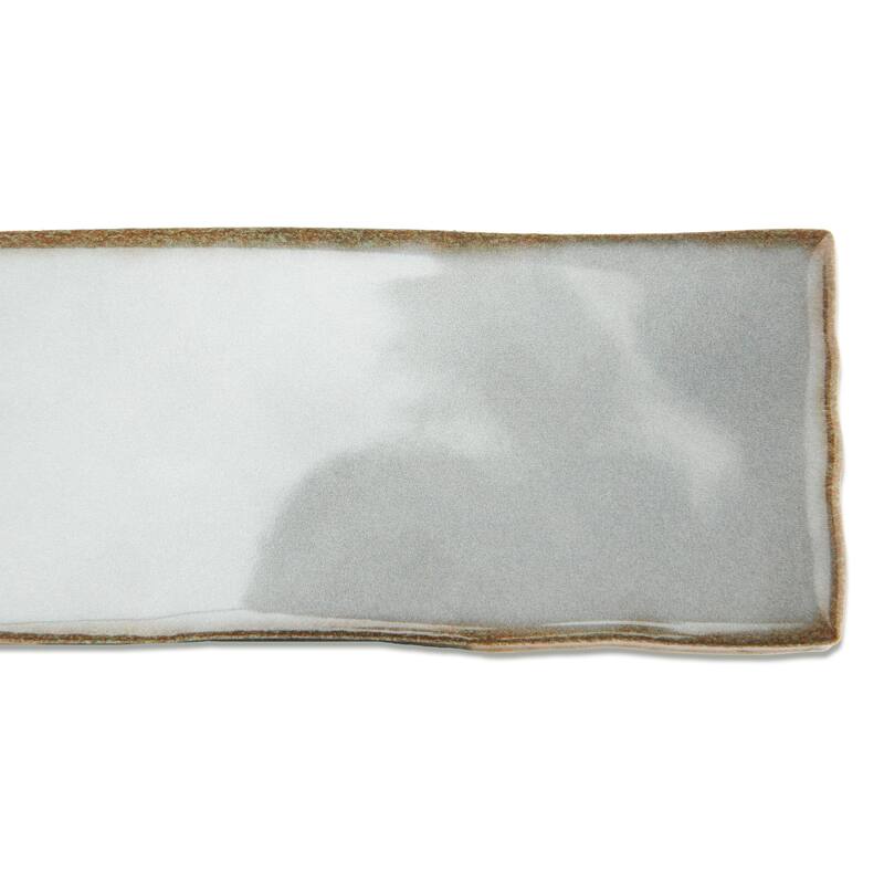 Merola Tile Hudson Studio Soho Brick Grey Eye 1-7/8" x 9-3/4" Ceramic Wall Tile