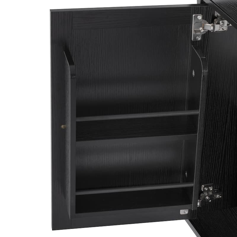 85.5" Kitchen Island with Extendable Dining Table, Rolling Kitchen Island with Sotrage Shelves, Drawers and Power Outlet