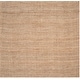 preview thumbnail 93 of 139, SAFAVIEH Jerneja Handmade Solid Chunky Jute Area Rug 10' x 10' Square - Natural