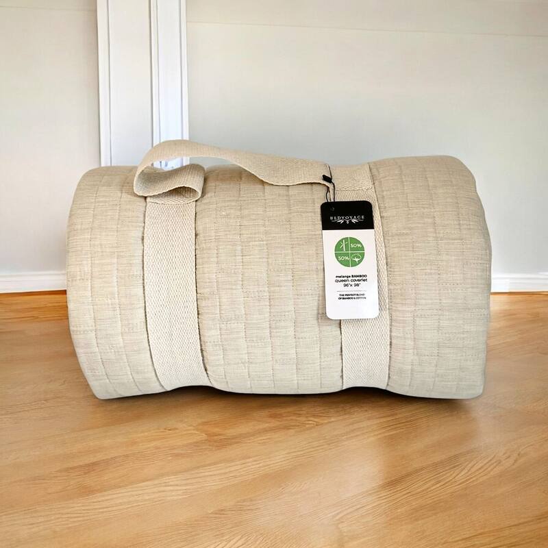 BedVoyage viscose from Bamboo Cotton Quilted Coverlet BedSpread