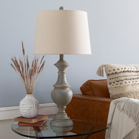 Artistic Weavers Ronan Classic Grey 28-inch Table Lamp - 28"H x 14"W x 14"D