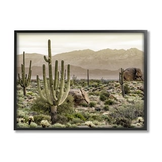 Stupell Deer in Open Field Framed Giclee Art Design by Kim