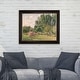Haystacks, Morning, Eragny by Camille Pissarro Black Frame Oil Painting ...