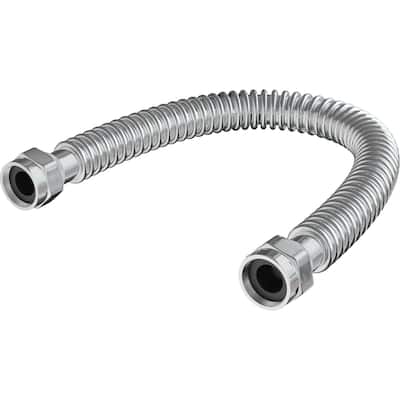 PROFLO 1 FIP 24" Stainless Steel COR Water Heater Connector