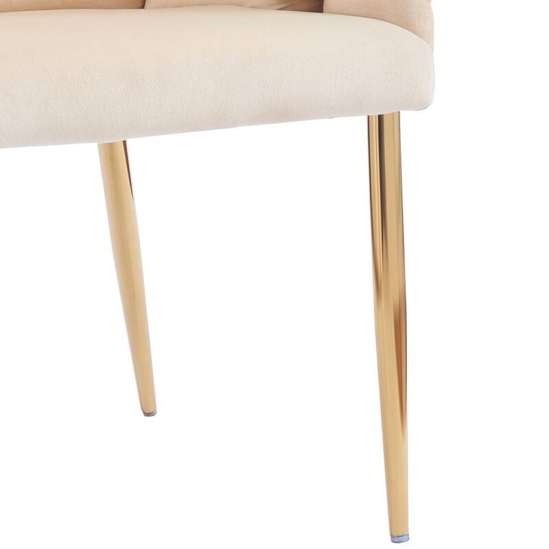 Modern Velvet Handmade Accent Chair