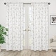 preview thumbnail 2 of 3, Boho Llama 84-inch Window Treatment Curtain Panel Pair - Neutral Beige Taupe Bohemian Southwest Watercolor Mountain Farmhouse