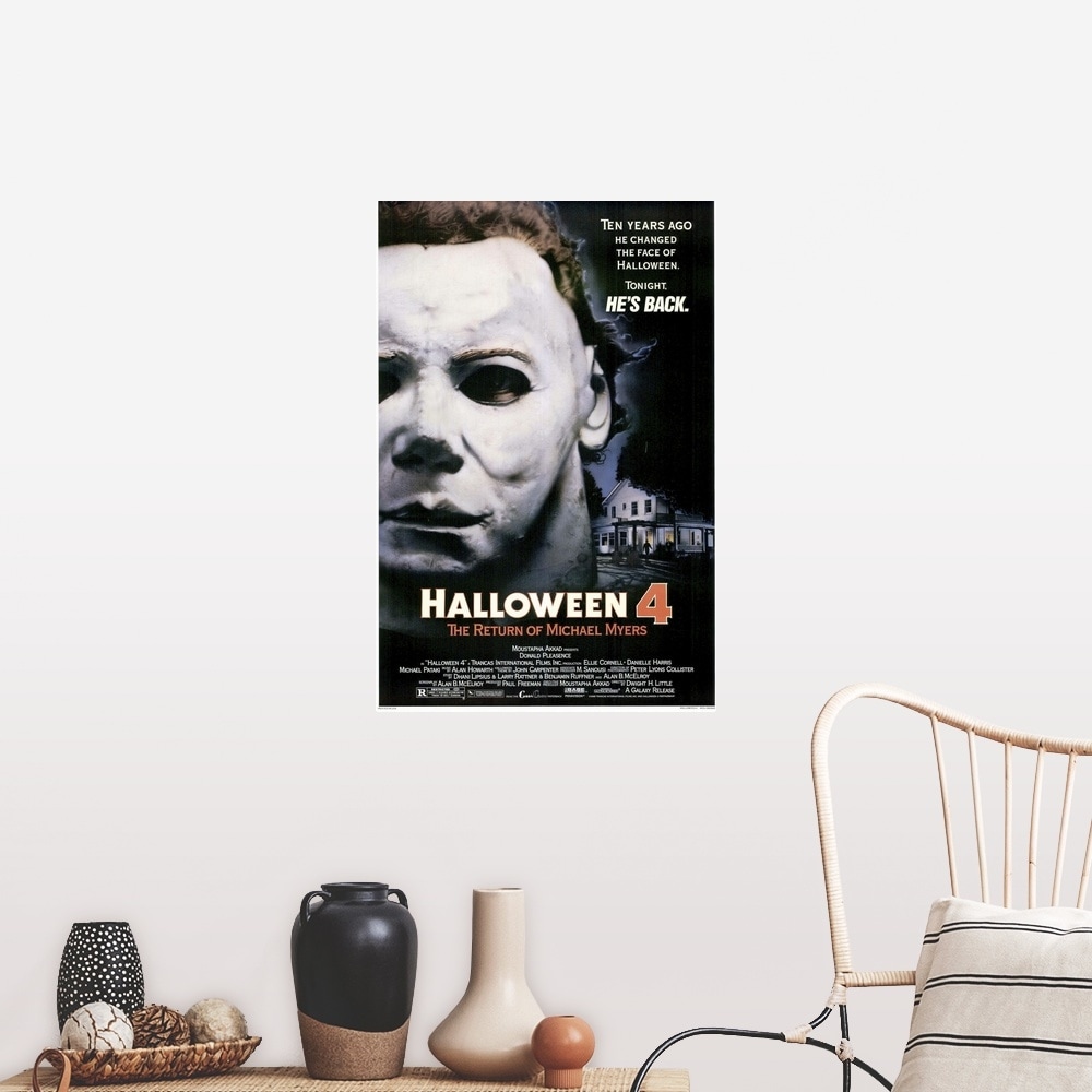 Shop Halloween 4 The Return Of Michael Myers 1988 Poster Print Overstock 24132209
