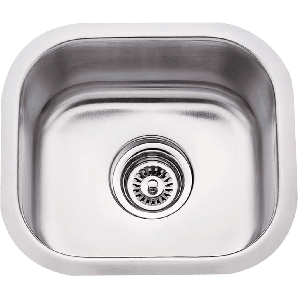 Hardware Resources 869 Stainless Steel 14-1/2" x 13" Undermount Single