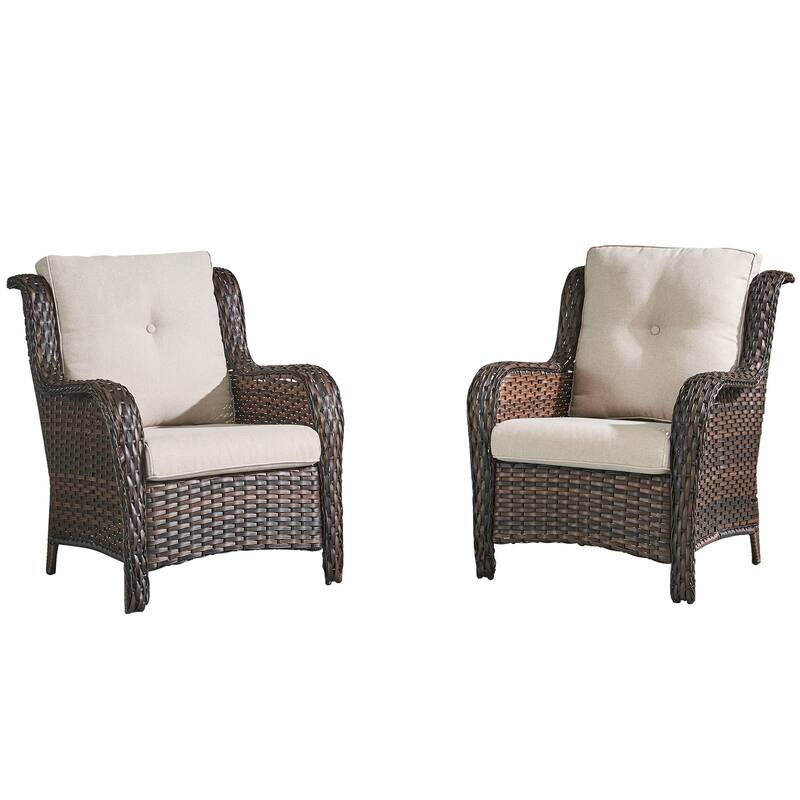Pocassy 4 Piece Patio Conversation Set