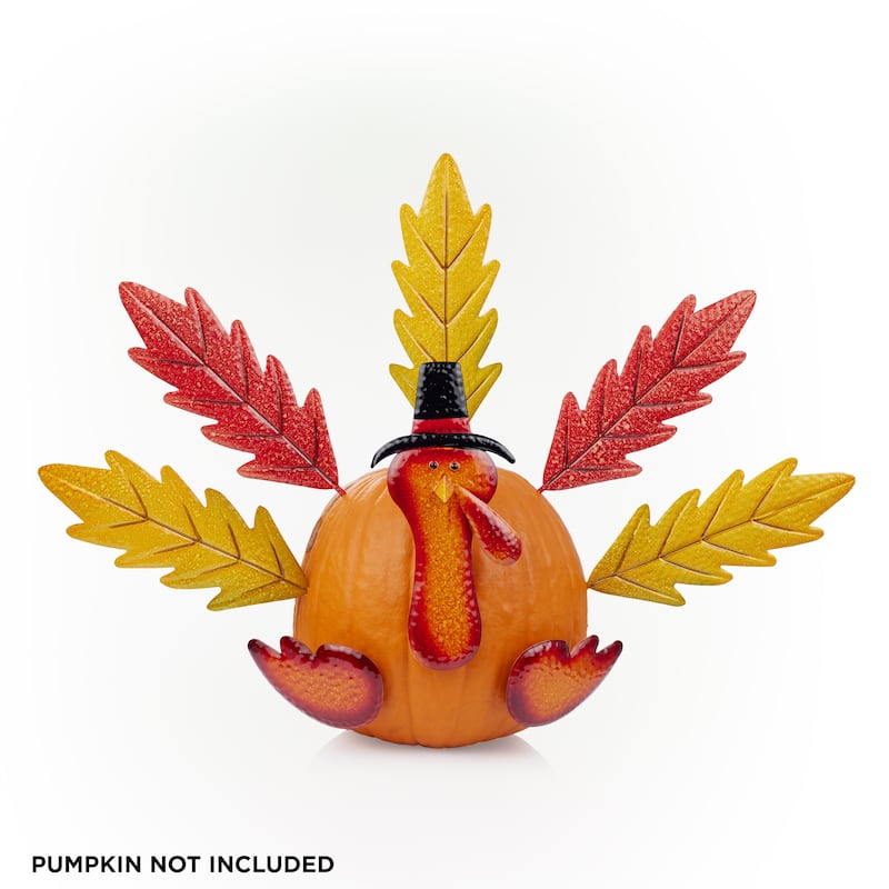 Alpine Corporation Thanksgiving Create-Your-Own Pumpkin Turkey Festive Decorating Activity Kit