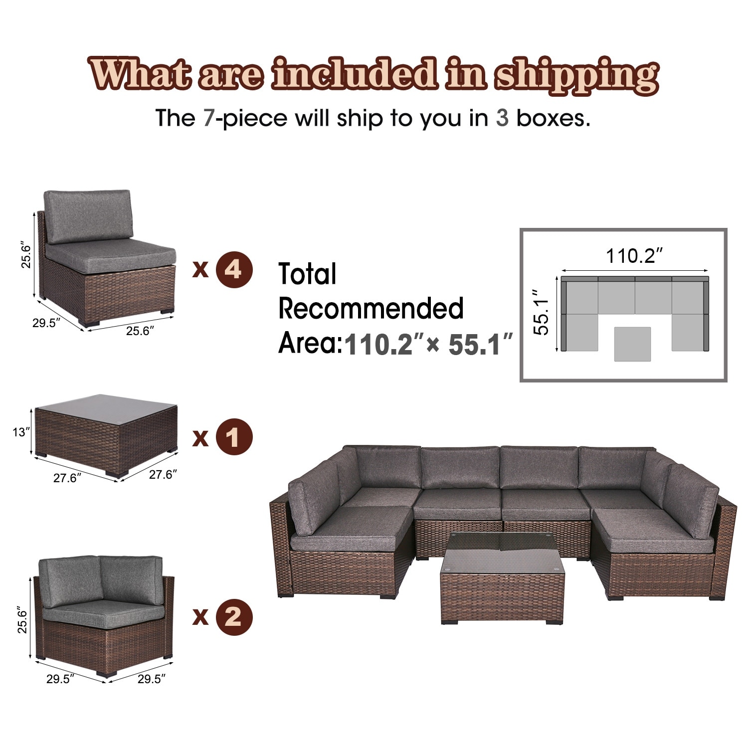 Kinsunny outdoor patio on sale furniture