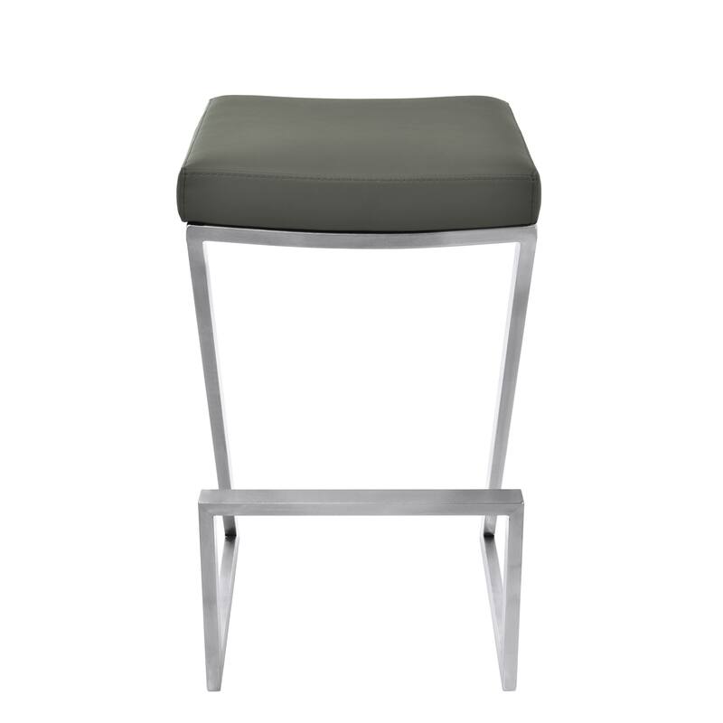 Armen Living Atlantis 26-inch Backless Counter Height Stool