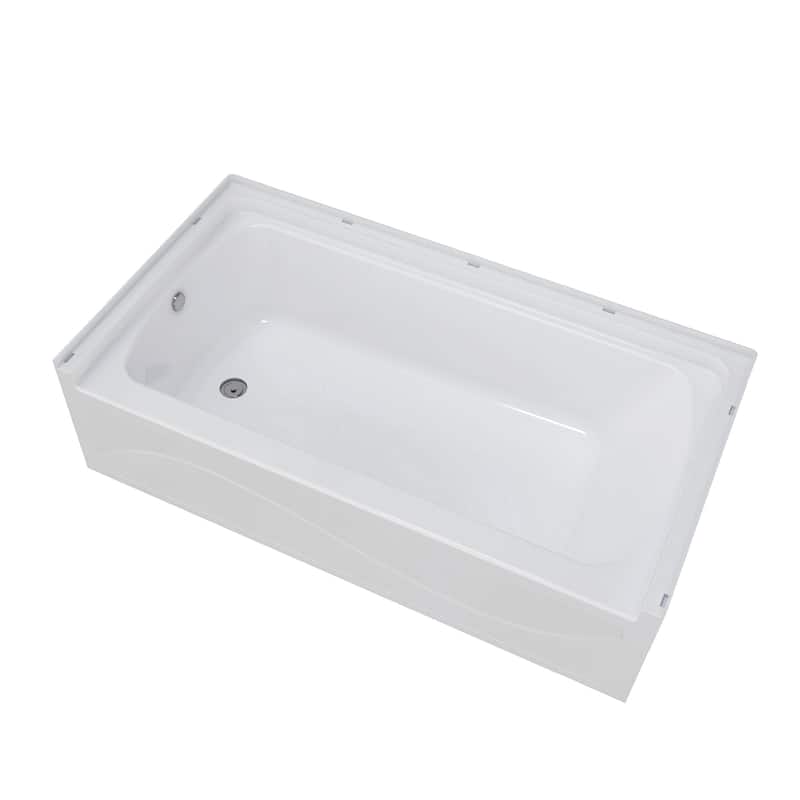 60 in. x 32 in. Soaking Alcove Bathtub