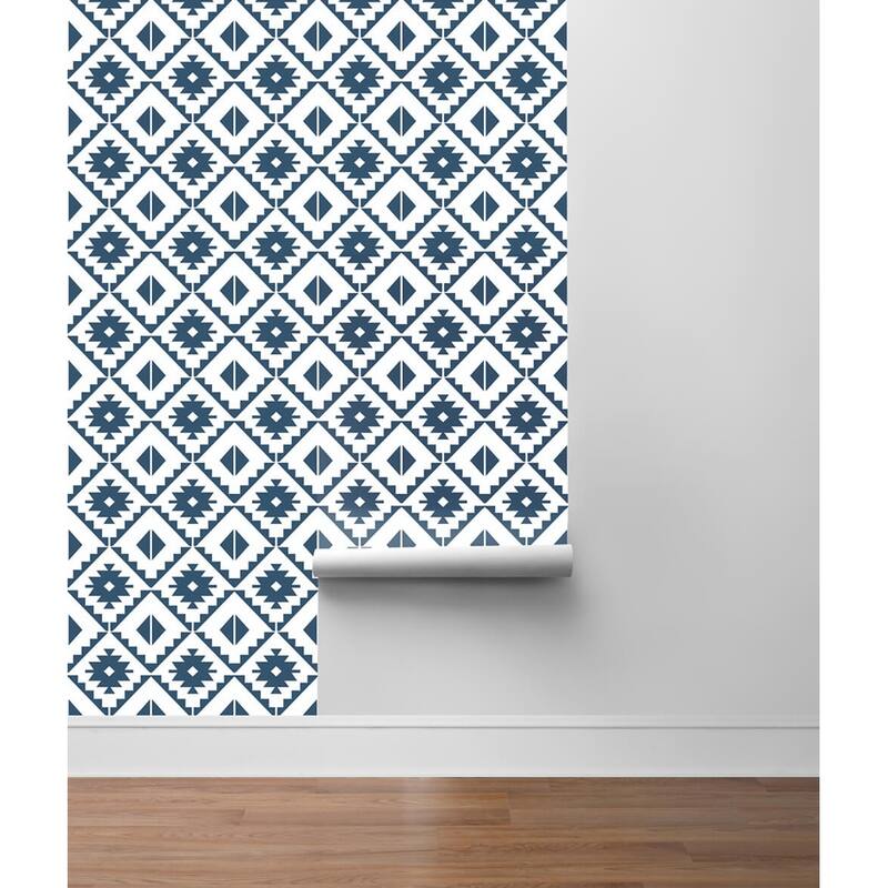 NextWall Southwest Tile Peel and Stick Wallpaper