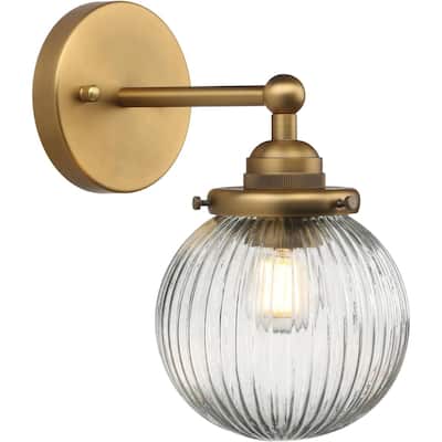 1-light modern wall light antique kitchen light metal vanity light
