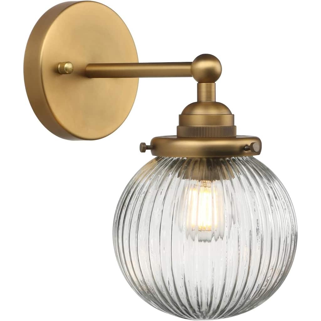 1-light modern wall light antique kitchen light metal vanity light