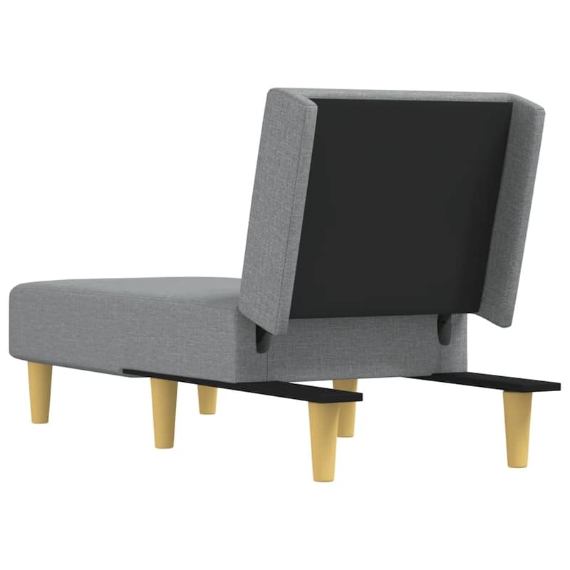 vidaXL Chaise Longue Fabric - 21.7" x 55.1" x 27.6"