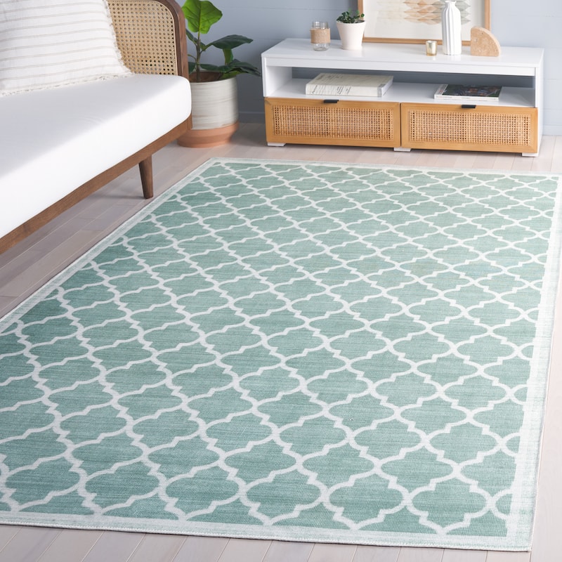 SAFAVIEH Arizona Donette Vintage Rug - 8' x 10' - Sage/Ivory
