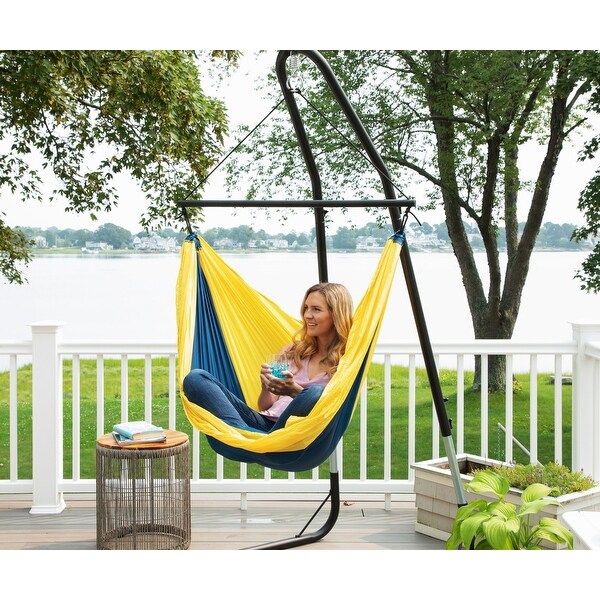 Ceara Patio Hammock Swing Chair With Carrying Pouch Portable
