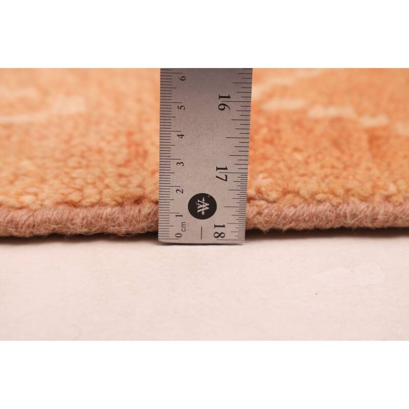 ECARPETGALLERY Hand-knotted Tangier Light Copper Wool Rug - 9'1 x 11'10