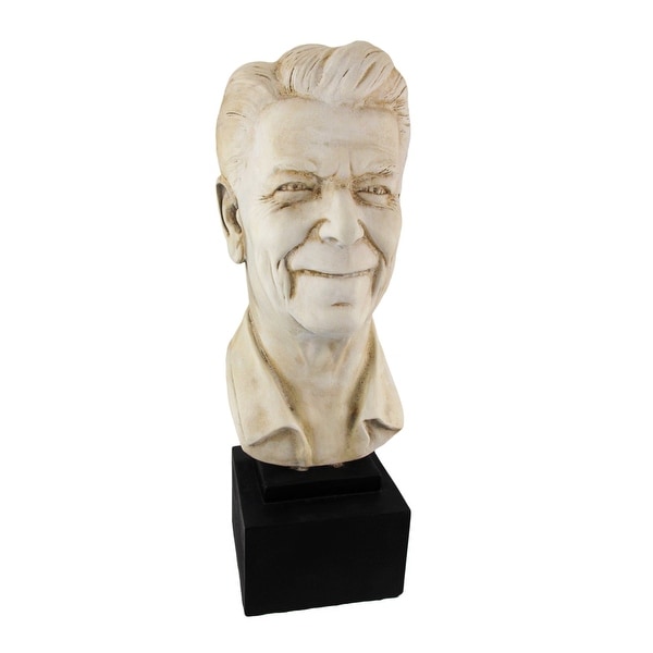 Ronald Reagan Bust 17 In. Plaster - 17 X 6 X 8 inches