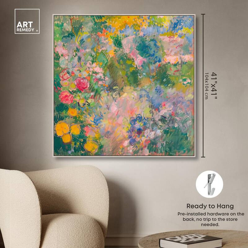 Hues of Happiness I Canvas by Art Remedy