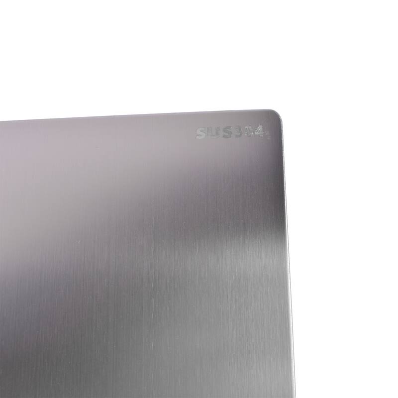 Heavy Duty Multi-Purpose Stainless Steel Cutting Board with Non-Slip L-Edge for Vegetables and Dough