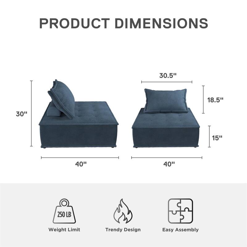 Avenue Greene Sonaly Upholstered Single Sofa Chair