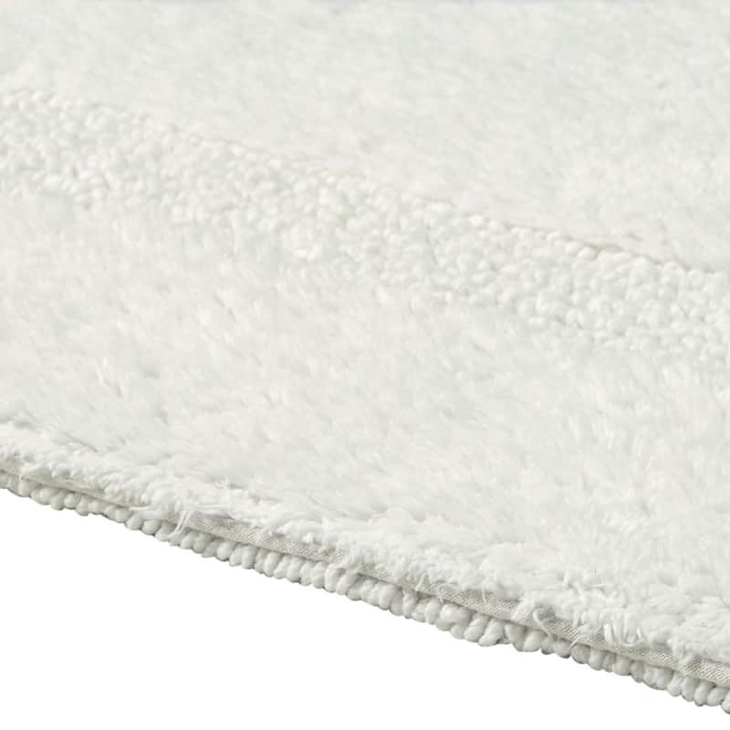 Better Trends Bath Rugs 100% Cotton Reversible Highly Water Absorbent Bathroom Rug for Shower, Sink, Bath Mats - Lux Collection