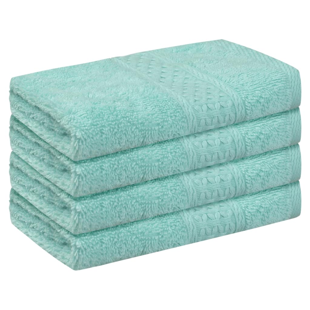 Cotton Washcloths Set, Highly Absorbent and Comfort Washcloth, Essential Face Towel for Bathroom, Spa, Gym 13" x 13"