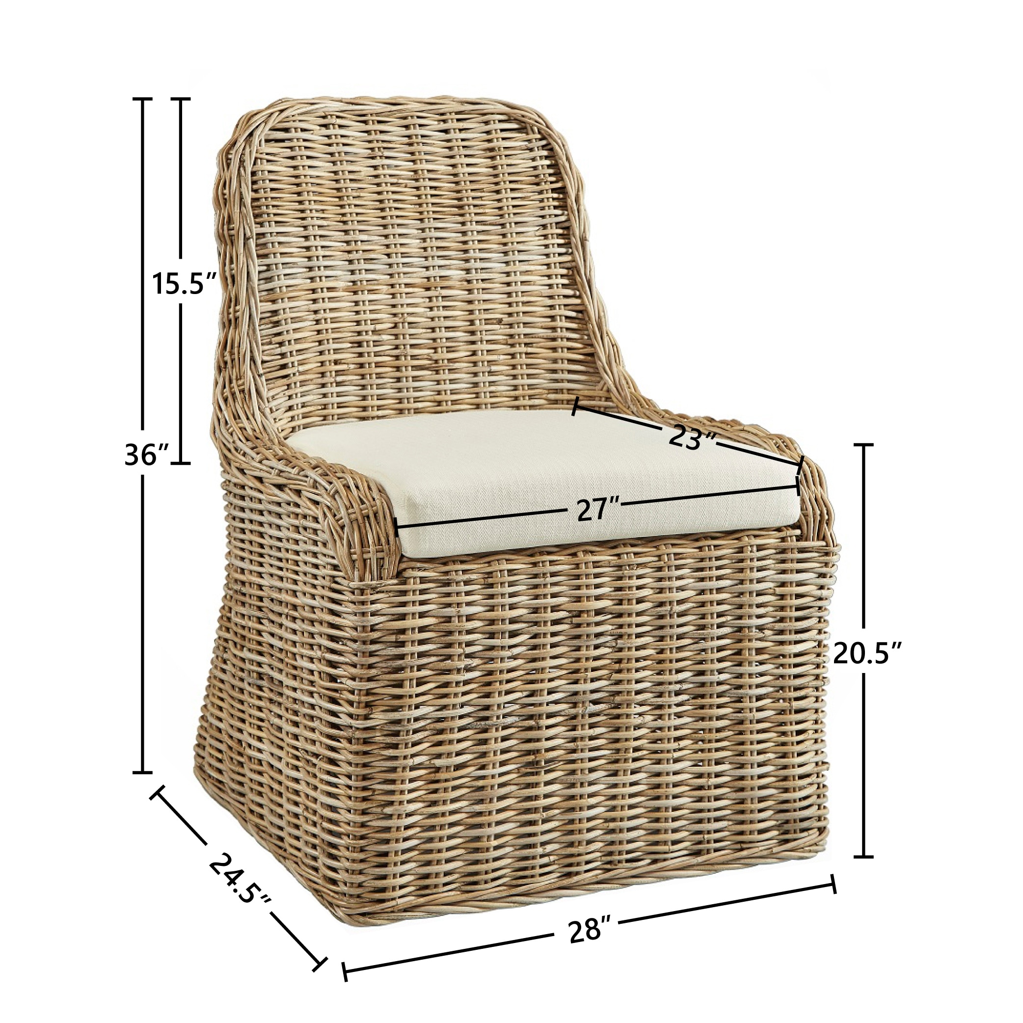 Kubu chair 2025 cushions