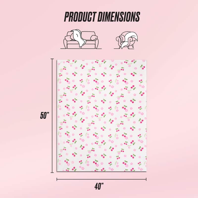 Juicy Couture Plush Baby Throw Blankets