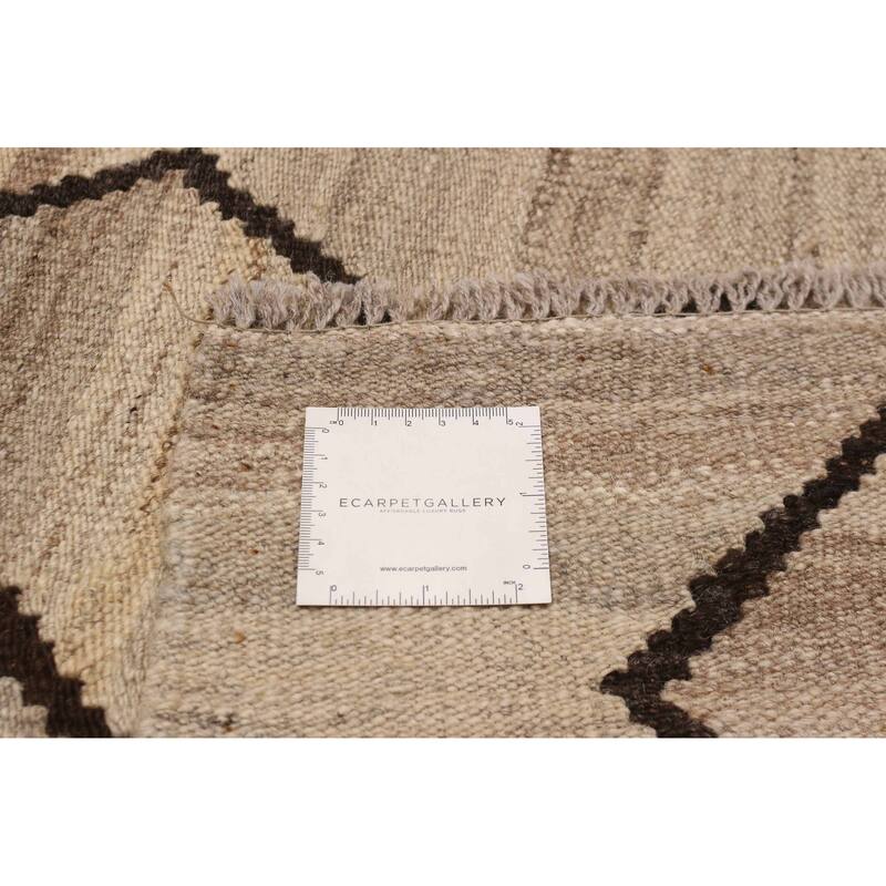 Sivas Khaki Kilim 5'1" x 6'9" - 5'1 x 6'9