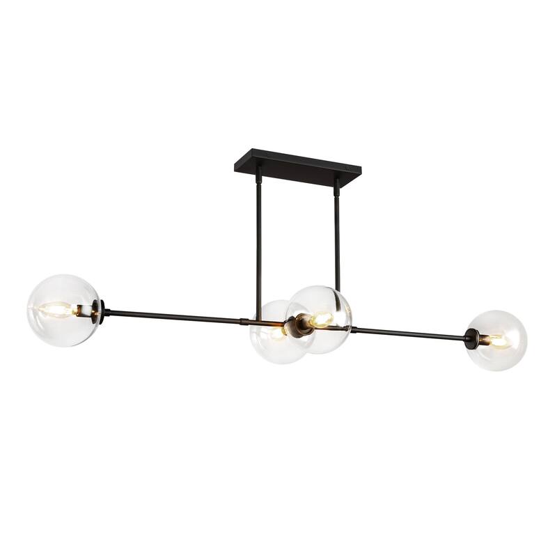 Alora Lighting LP549448 Cassia 4 Light 13" Wide Linear Pendant