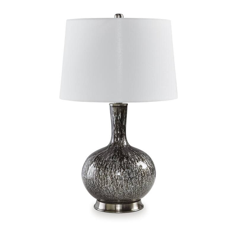 Signature Design by Ashley Tenslow Antique Black Table Lamp - 15"W x 15"D x 26"H