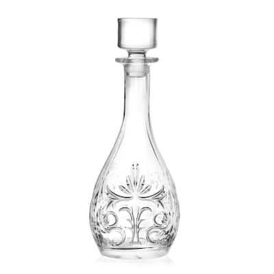 Majestic Gifts Inc. Glass Wine Decanter W/ Stopper 32.5 Oz.